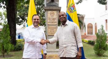 Cancilleres de Colombia y Venezuela