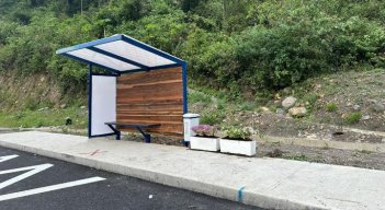 Paraderos en la vía Pamplona-Cúcuta. / Foto: Cortesía / La Opinión 