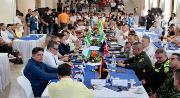 Alcaldes del departamento tuvieron mega sesión de trabajo con el goobernador de Norte de Santander. 