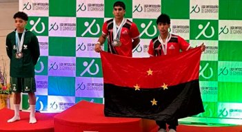 Camilo Vera, gimnasia artística de Norte de Santander. 