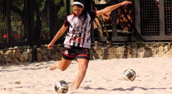 Selección Norte de fútbol playa femenino. 