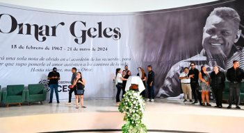 Velorio de Omar Geles 