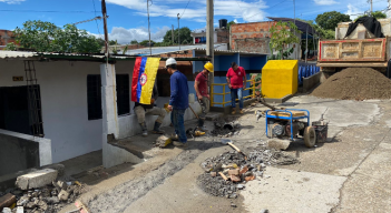 Ante las denuncias de la comunidad, se iniciaron las reparaciones./Foto Cortesía