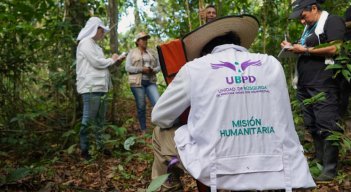 Estas labores hacen parte del Plan Regional de Búsqueda Catatumbo 