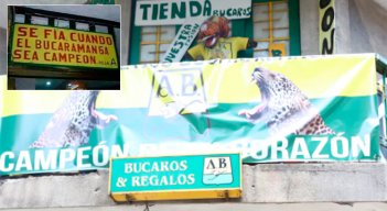 Letrero bucaramanga  campeón