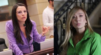 Martha Alfonso y Katherine Miranda son las más opcionadas para presidir la Cámara./Foto archivo