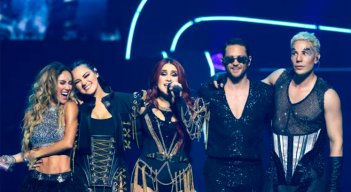 RBD en concierto.