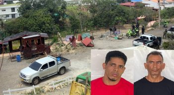 Yimmy Medina, empleado de las víctimas, y Brayan Ontiveros, extrabajador de los empresarios.