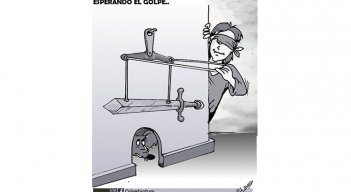 Esperando el golpe