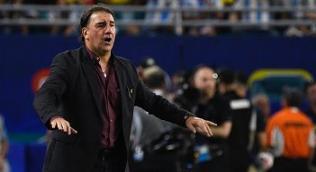 El técnico de la Tricolor valoró el esfuerzo y ganas de sus jugadores.