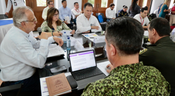 El ministro de Defensa, en su visita a Cúcuta, también escuchó a los líderes sociales y gremios, víctimas de la inseguridad.