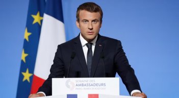 Emmanuel Macron, presidente de Francia.