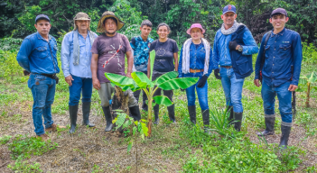 En La Gabarra 25 familias le dicen sí a la paz con la naturaleza