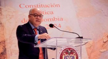 José Fernando Reyes, presidente de la Corte Constitucional. Foto cortesía