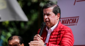Juan Fernando Cristo asumen nuevamente como ministro del Interior./Foto archivo