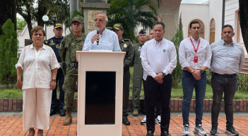 El ministro de Defensa Iván Velásquez ofreció balance positivo sobre las políticas de seguridad implementadas en Cúcuta y el Área Metropolitana.