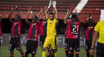 Eduar Esteban, arquero del Cúcuta Deportivo.