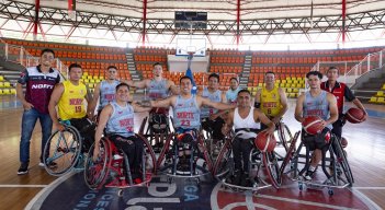 El quinteto de Norte de Santander BSR se alista para el Nacional. 