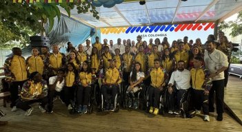 Le delegación colombiana espera obtener un buen número de medallas.