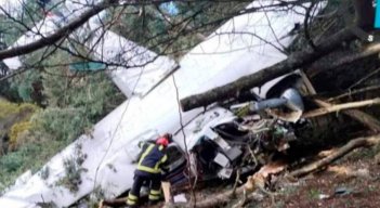 Avioneta accidentada