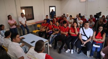 La Gobernación dio a conocer las soluciones a la comunidad estudiantil./Foto cortesía