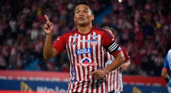 Carlos Bacca, delantero de Junior FC. 
