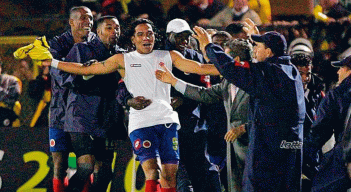 Último triunfo de Colombia frente a Argentina en eliminatorias