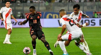 Colombia sumo un buen punto ante Perú.