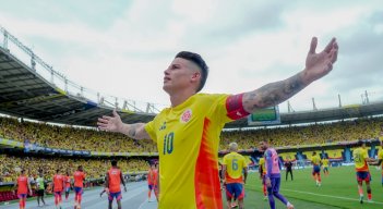 James Rodríguez tuvo un buen partido.