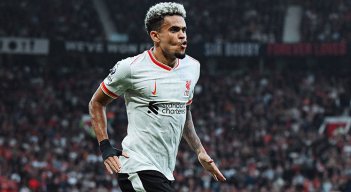Luis Díaz, Liverpool vs. Manchester United. 