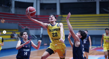 Brayan Becerra, baloncestista nortesantandereano Sub-15. 