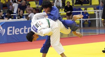 Buen nivel técnico se ha visto en el suramericano de yudo.    