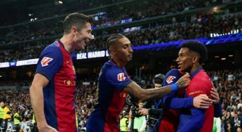 Robert Lewandowski abrió el camino del triunfo.
