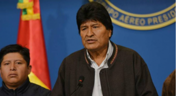 El expresidente de Bolivia, Evo Morales, sufrió atentado en su contra. 