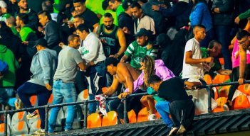 Violencia estadio Atanasio Girardot 