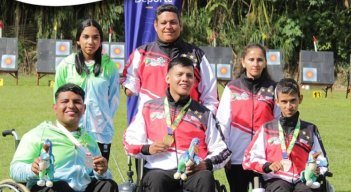 El deporte adaptado rojinegro se apuntó las primeras medallas.