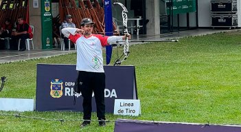 Andrés Mauricio Ardila, arquero cucuteño. 