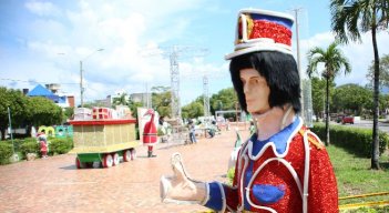 CENS-EPM busca posicionar a Cúcuta como una de las ciudades con el mejor alumbrado navideño del país. / Foto: Carlos Ramírez / La Opinión