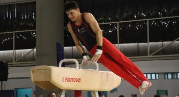Yan Zabala, gimnasta cucuteño. 