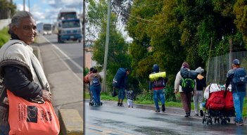 Migrantes venezolanos. / Foto: Cortesía