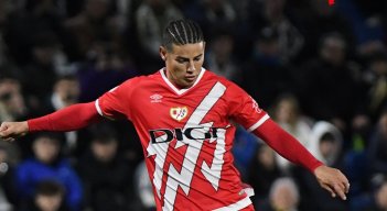 El colombiano jugó 69 minutos en la Copa del Rey.
