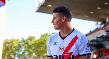El colombiano James Rodríguez no la pasa nada bien en España