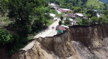 Avalancha en Arboledas. / Foto: Archivo / La Opinión