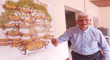 Veterano de mil batallas vive intensamente la Navidad.