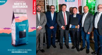 El lanzamiento de Café de Origen Norte de Santander se hizo en Bogotá. / Foto Cortesía