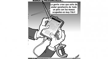 Manos presidenciales