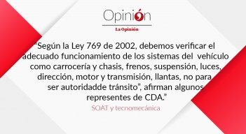 SOAT y tecnomecánica