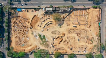 La antigua Plaza de Ferias de Sevilla, en Cúcuta, fue demolida para construir el Centro de Eventos, Exposisiones e Innovación (CEEI)./ Foto Cortesía