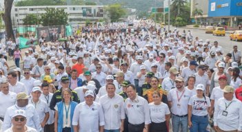 Tanto el gobernadoir William Villamizar, como el alcalde Jorge Acevedo abogan por la paz y la seguridad/Foto cortesía