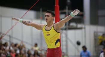Jossimar Calvo gimnasta cucuteño.